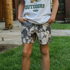 Burlebo Youth Athletic Short - Splatter Camo
