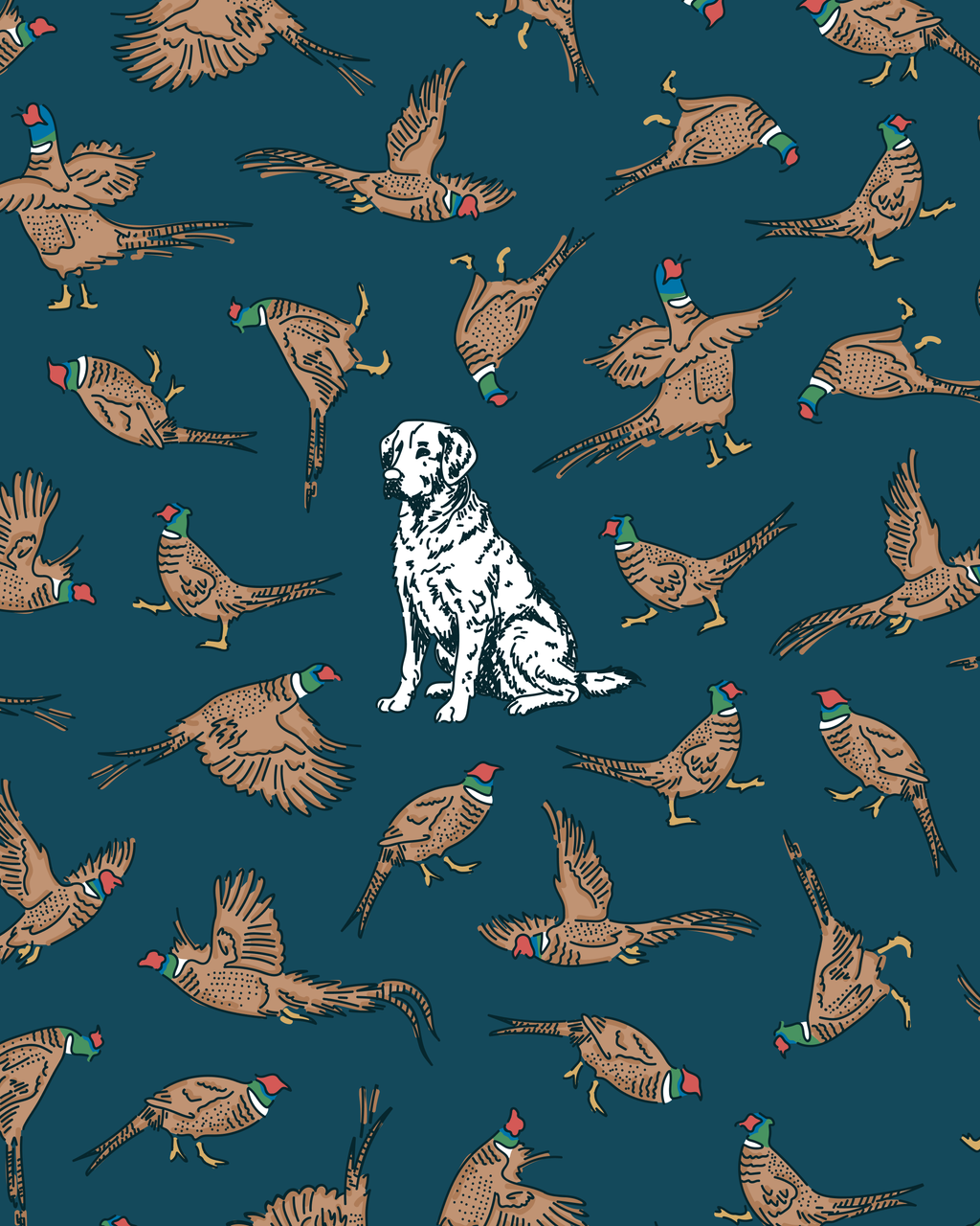 Waggle - Bird Dog Boy's Polo