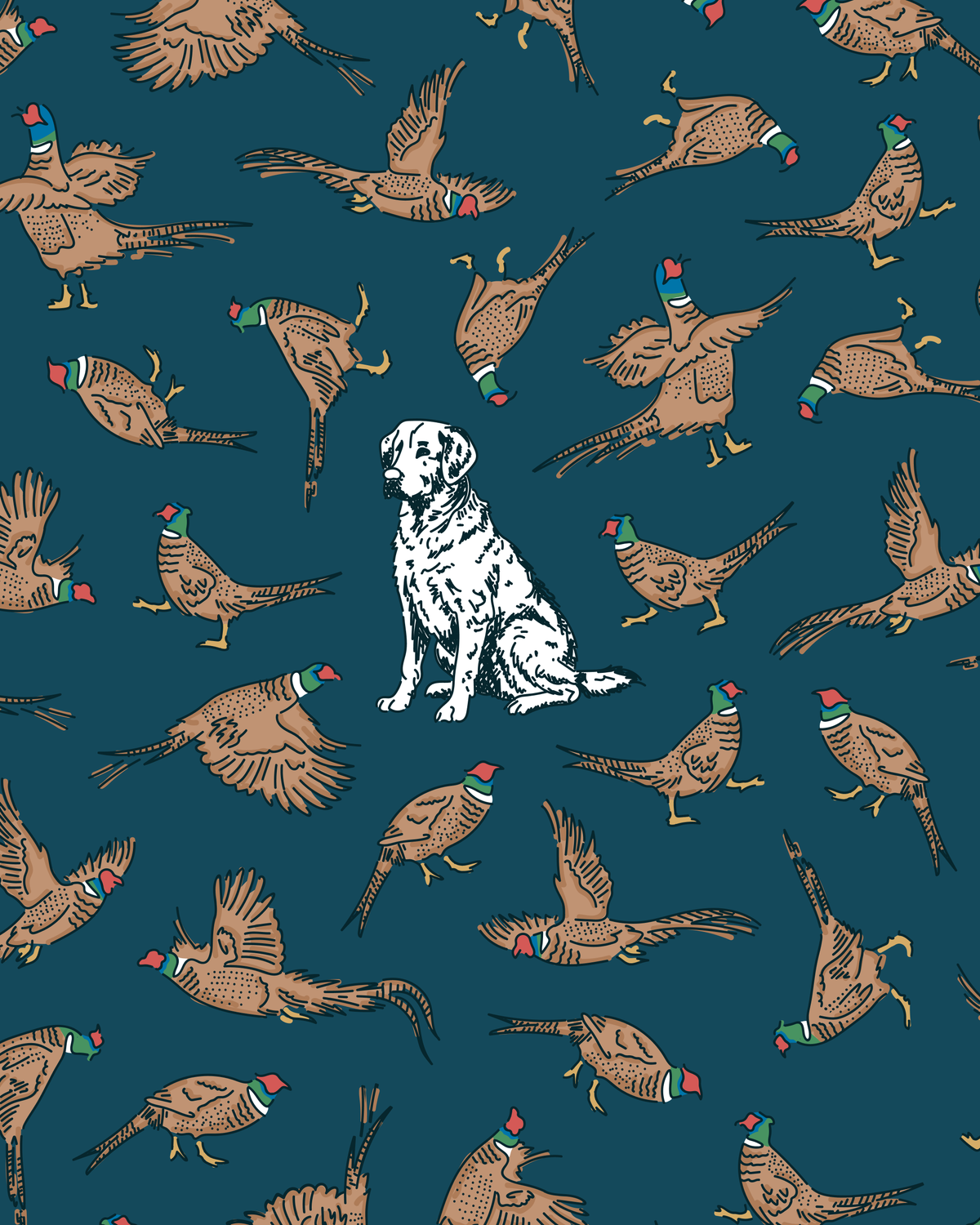 Waggle - Bird Dog Boy's Polo