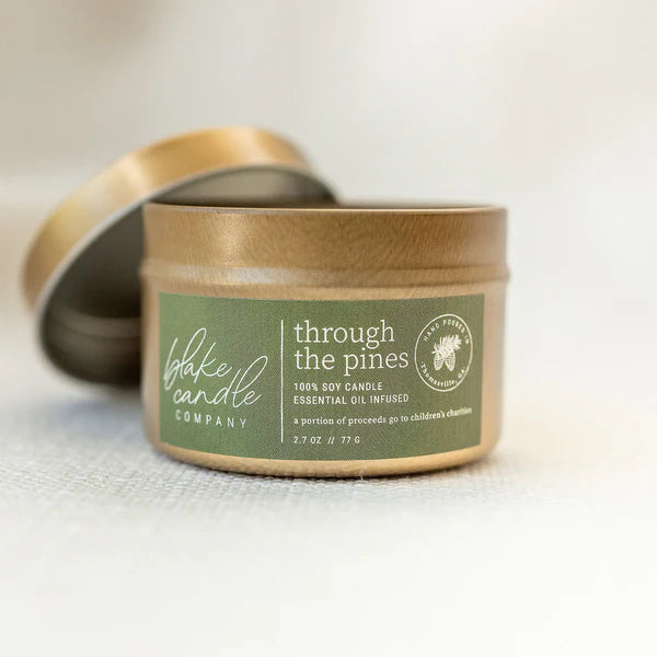 Blake Candle Company- 2.7oz Tin Candle