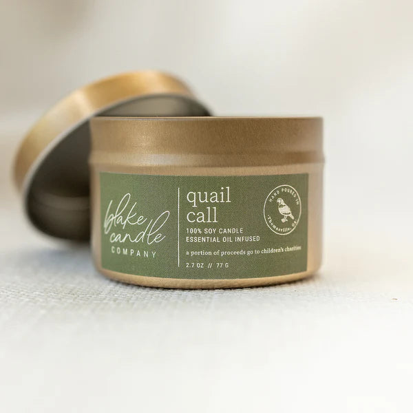 Blake Candle Company- 2.7oz Tin Candle