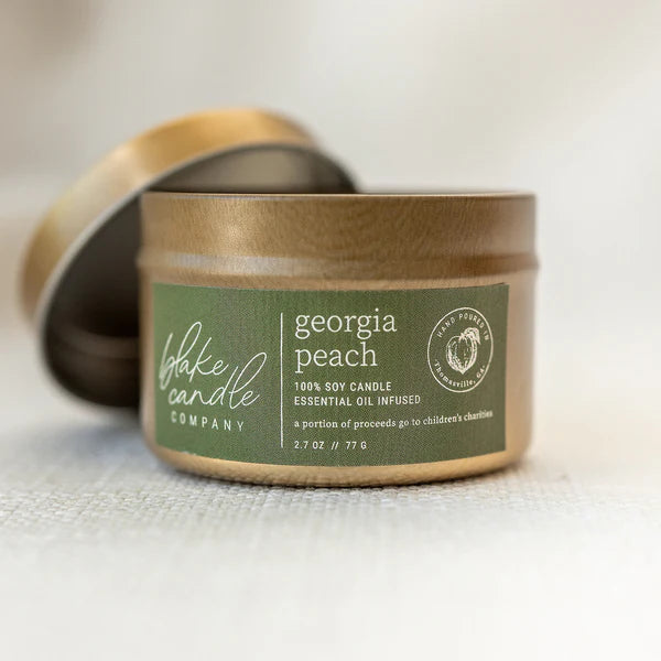 Blake Candle Company- 2.7oz Tin Candle