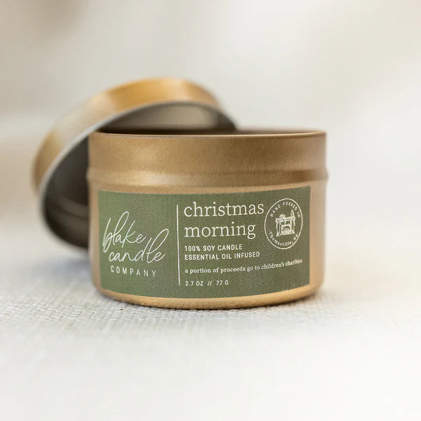 Blake Candle Company- 2.7oz Tin Candle