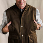 TSG Ansel Rib Collar Vest (Rustic Olive)