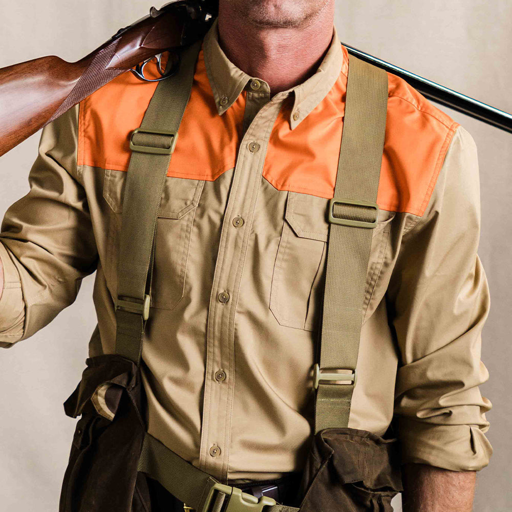 TSG Airetex™ Midweight Field Shirt (Field Khaki/Blaze)