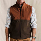TSG Speyside Softshell Vest (Cognac/Rustic Olive)