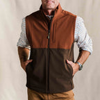 TSG Speyside Softshell Vest (Cognac/Rustic Olive)