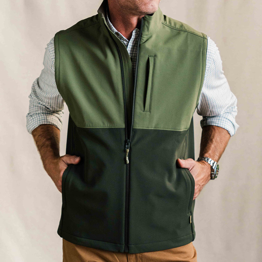 TSG Speyside Softshell Vest (Forest/Clover)