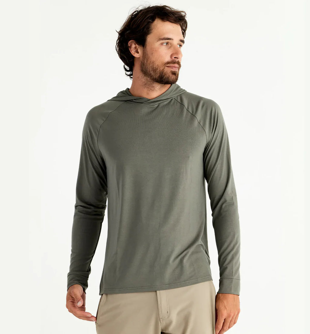 MENS BAMBOO FLEX HOODIE FATIGUE XL