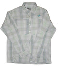 WOMENS SOUTHWIND GREENBLUE BUTTON UP LS