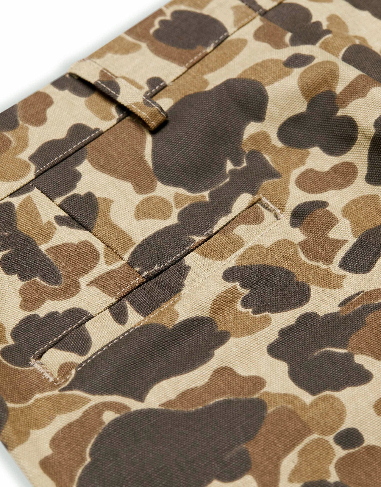 Ball and Buck- Midweight Field Pant - 17oz Waxed Camo