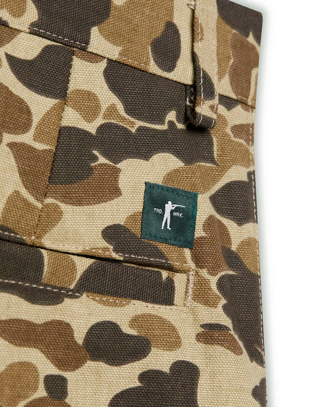 Ball and Buck- Midweight Field Pant - 17oz Waxed Camo