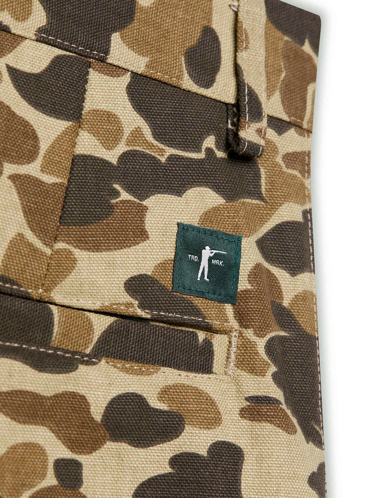 Ball and Buck- Midweight Field Pant - 17oz Waxed Camo