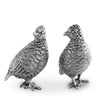 STANDING QUAILS SALT  PEPPER SET