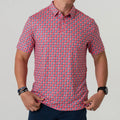 PERF POLO-AMERICAN FLAG XL