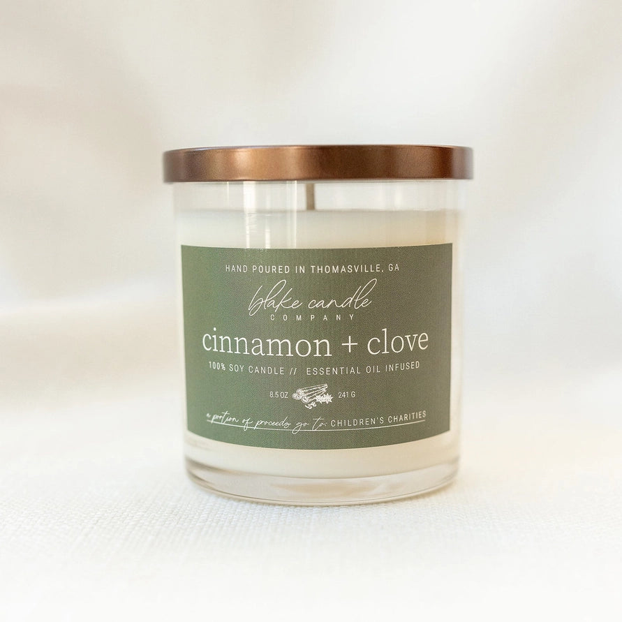 BLAKE CANDLE CO. 8.5 OZ PREMIUM SCENTED CANDLES