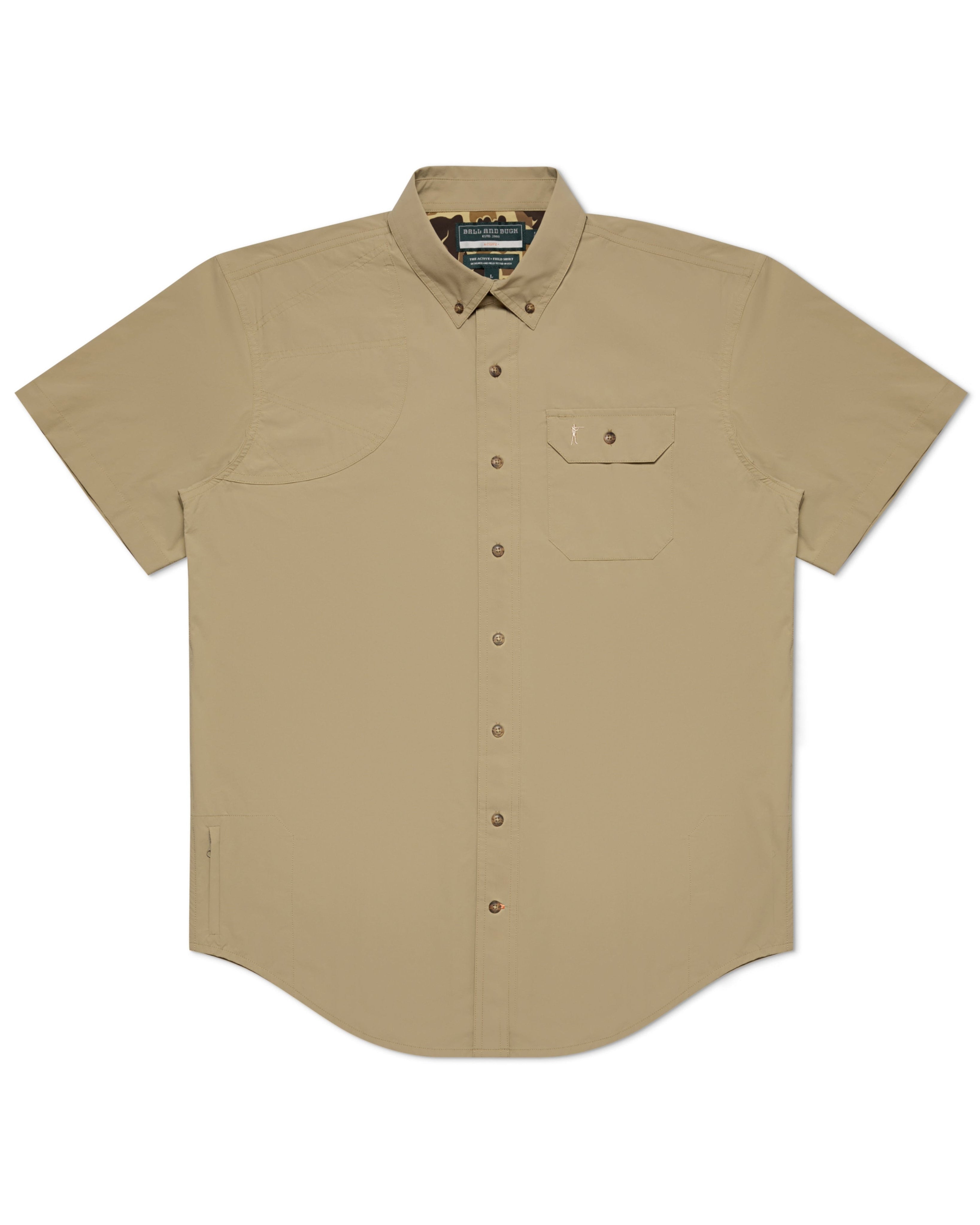 Active+ Field Shirt, Short Sleeve