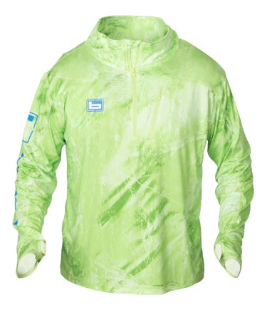 BANDED PERFORMANCE ADVENTURE QUARTER ZIP GREEN 2X