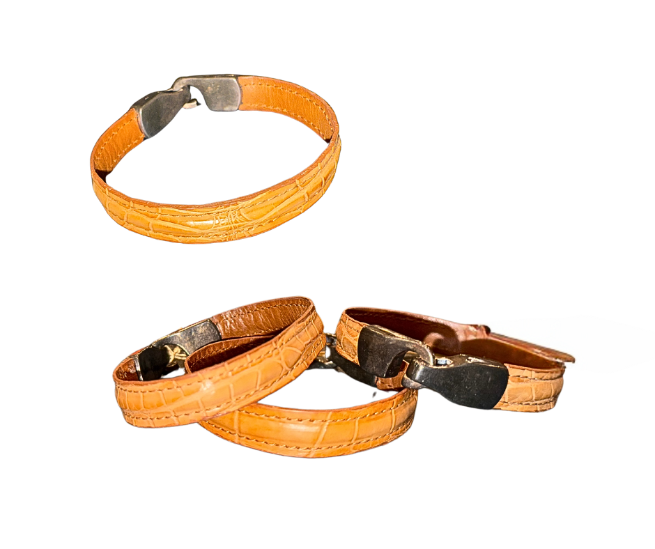 CHUMPF LEATHER CLASP BRACELET