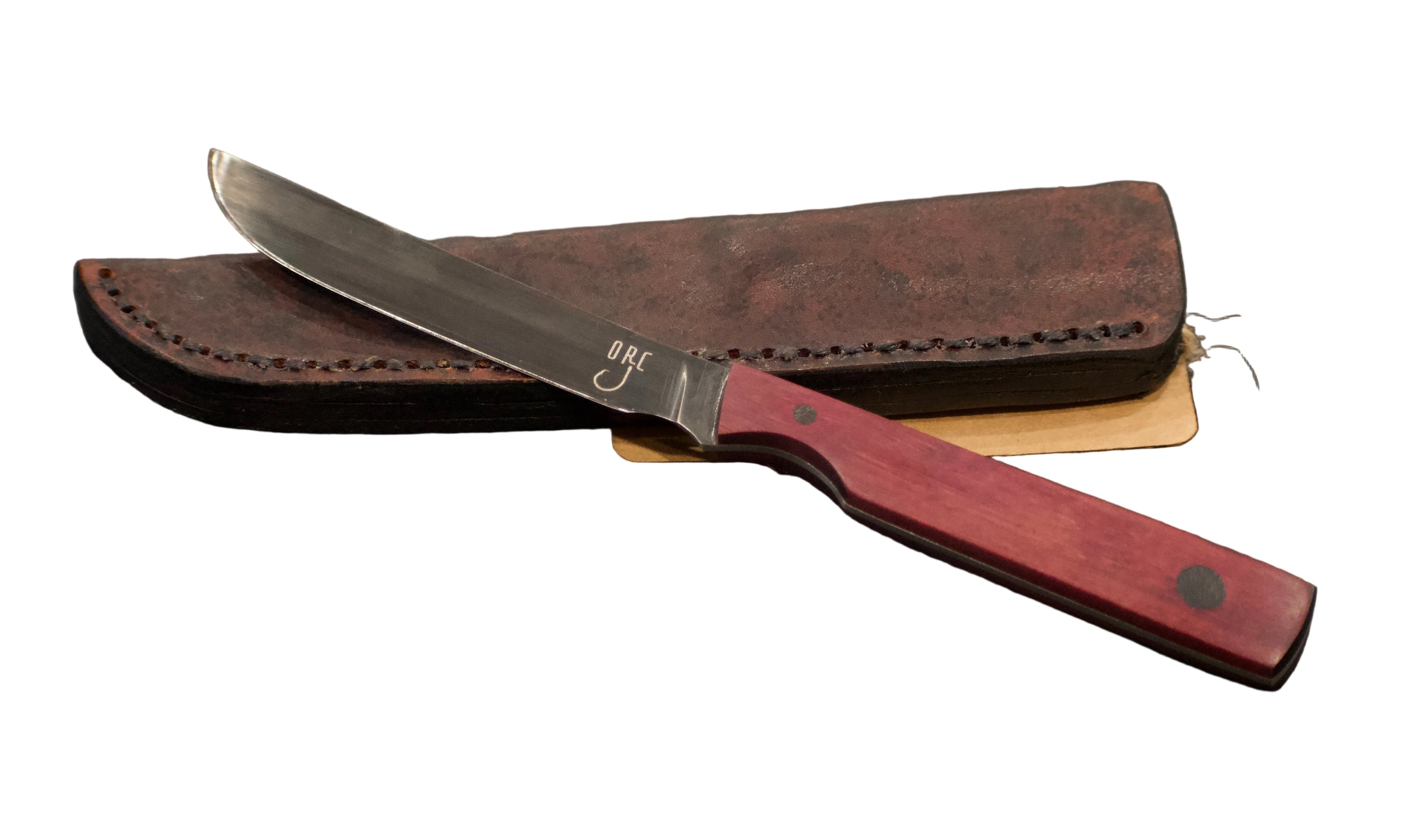 Ochlockonee River Cutlery- Purple Heart Skinner