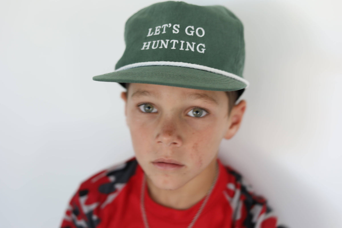 Lischka Brothers - Let’s Go Hunting Rope Cap, Green