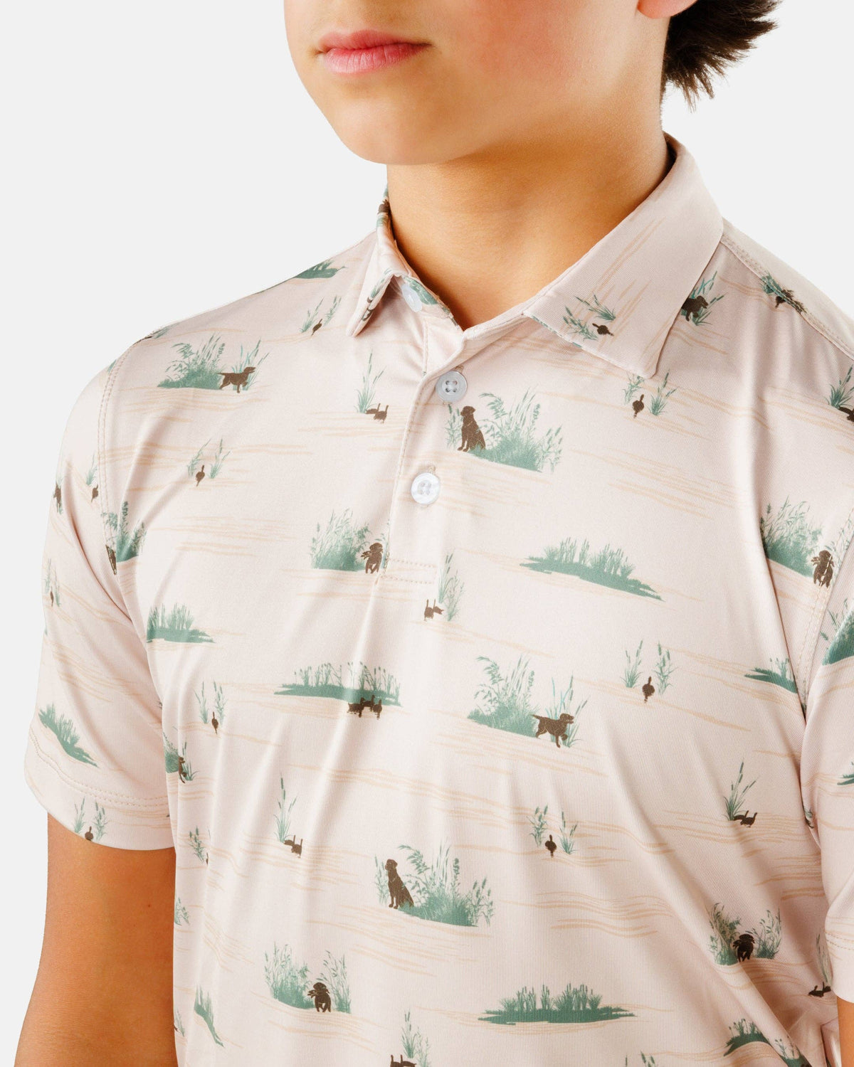 Waggle - Fowl Play Boy's Polo