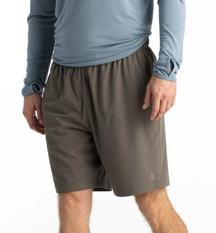 FREE FLY MENS BREEZE SHORT SMOKEY OLIVE- 2X