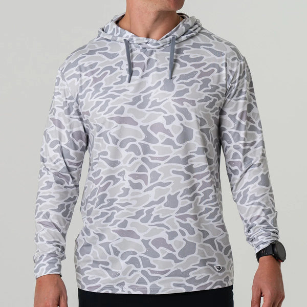 PERFORMANCE HOODIE WHITE CAMO MD