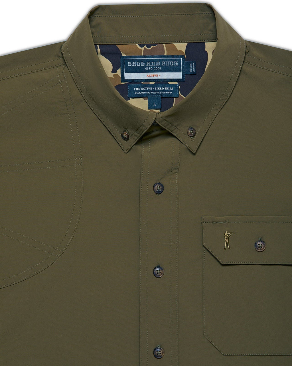 Active+ Field Shirt, Short Sleeve
