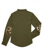 Ball and Buck- Active+ Joan Field Shirt in Olive