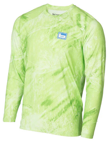 BANDED PERFORMANCE ADVENTURE MOCK NECK GREEN 2X