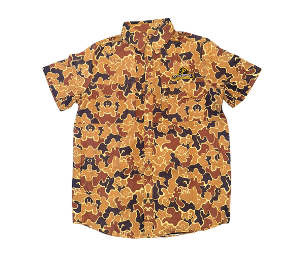 Southwind Brown Pointer Camo SS Shooting Shirt 3X