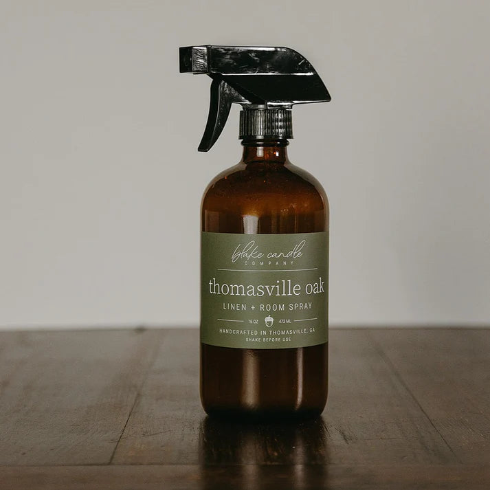 BLAKE CANDLE CO THOMASVILLE OAK LINEN ROOM SPRAY