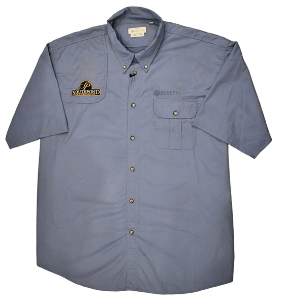 BERETTA TM SHOOTING SS SHIRT BLUE 3X