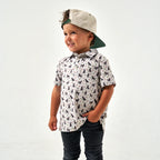 PERF YOUTH POLO- DUCKS AND DOGS LG