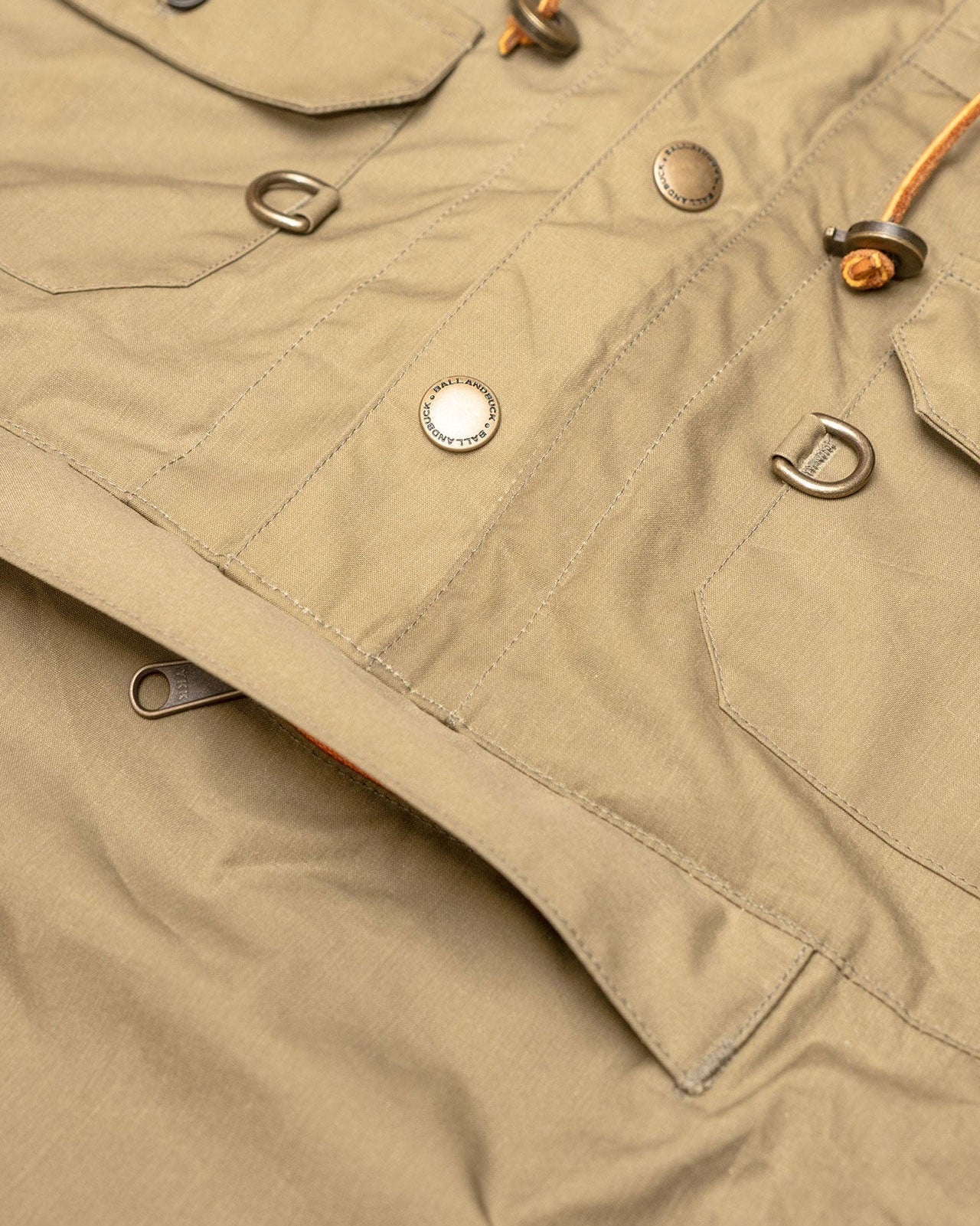 Ball and Buck- Waxed Cotton Anorak