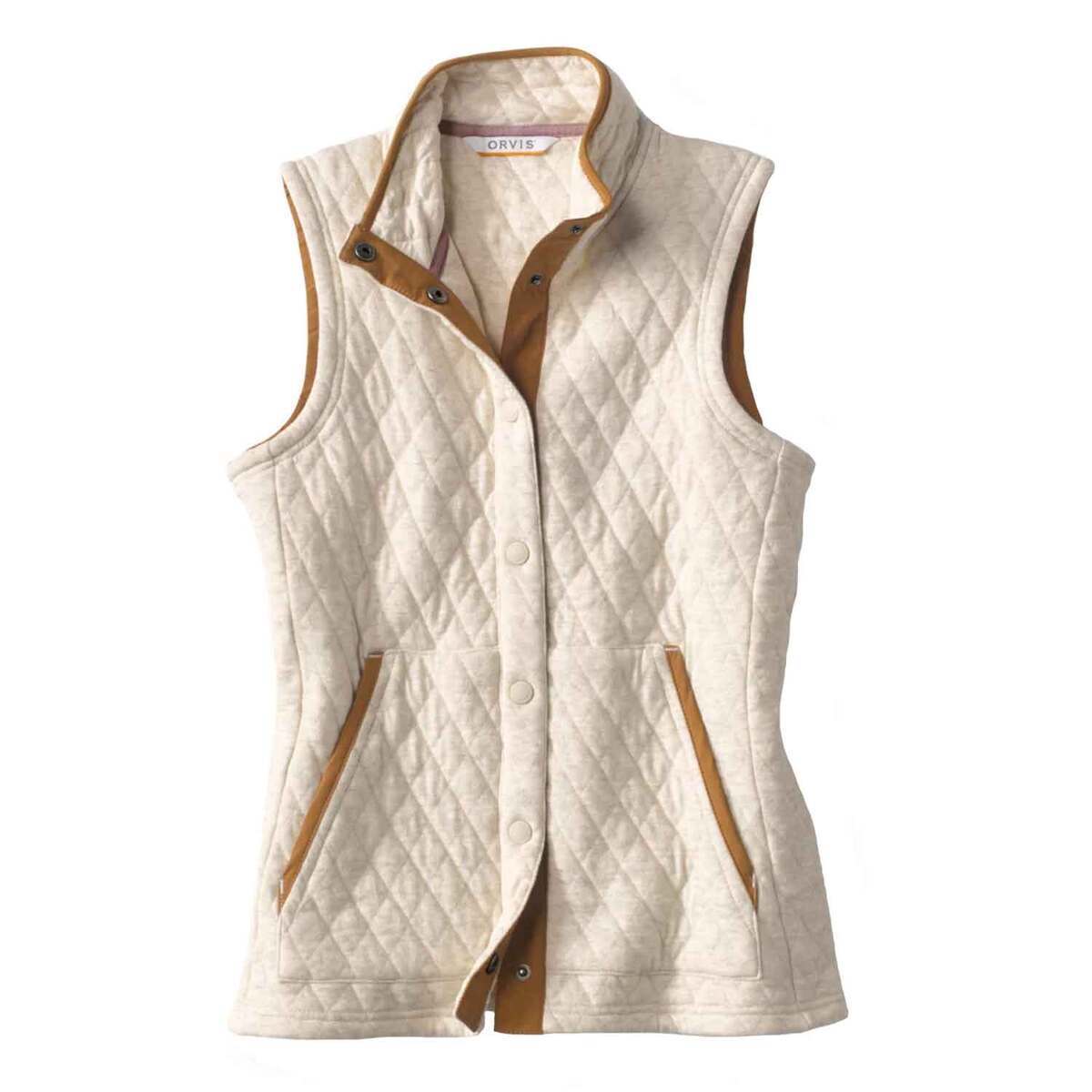 Orvis Outdoor Quilted Vest Oatmeal