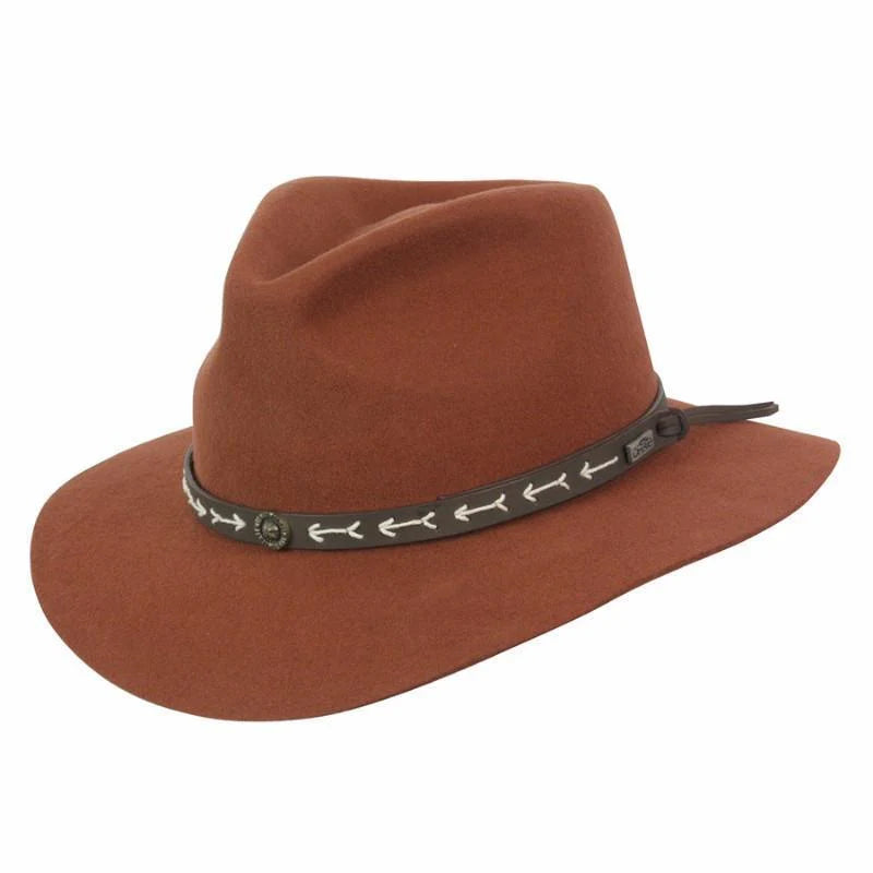 MT WARNING BOHO HAT RUST LG