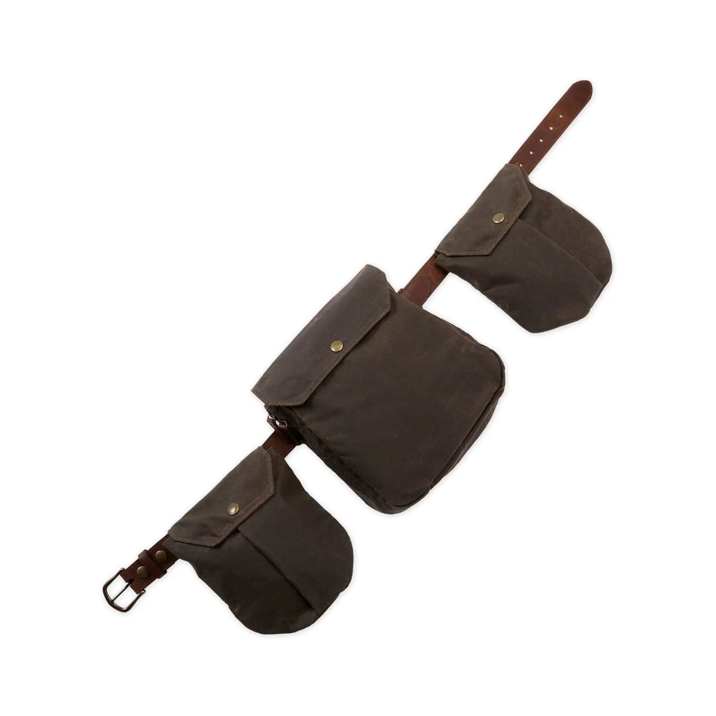 QUAIL BELT- RYE BROWN LGXL