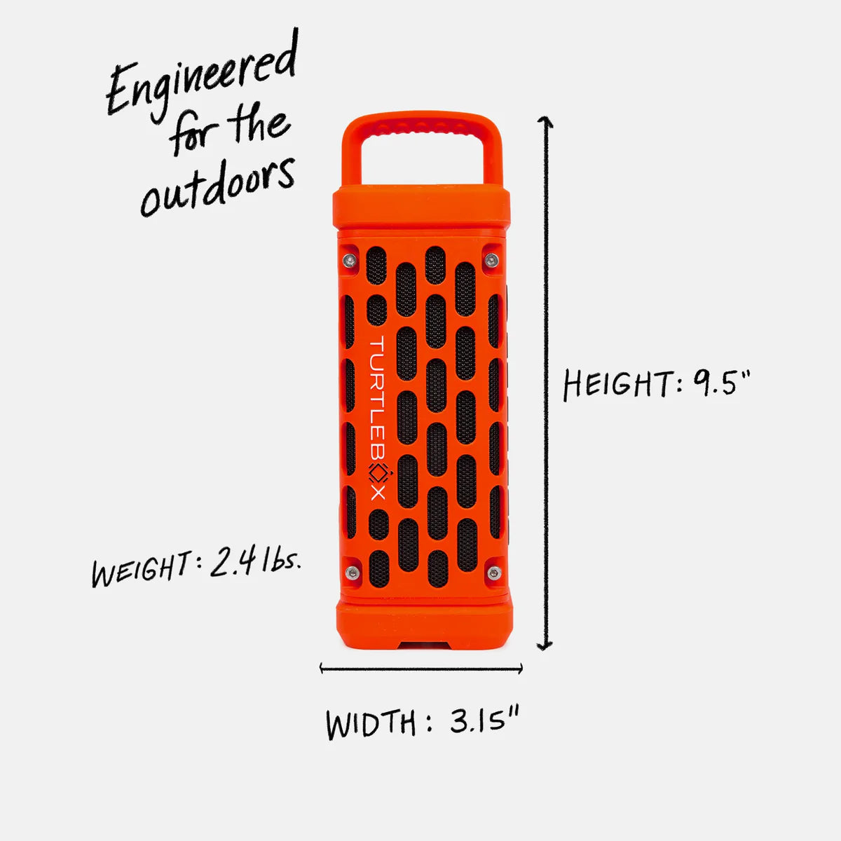 Turtle Box Ranger Orange