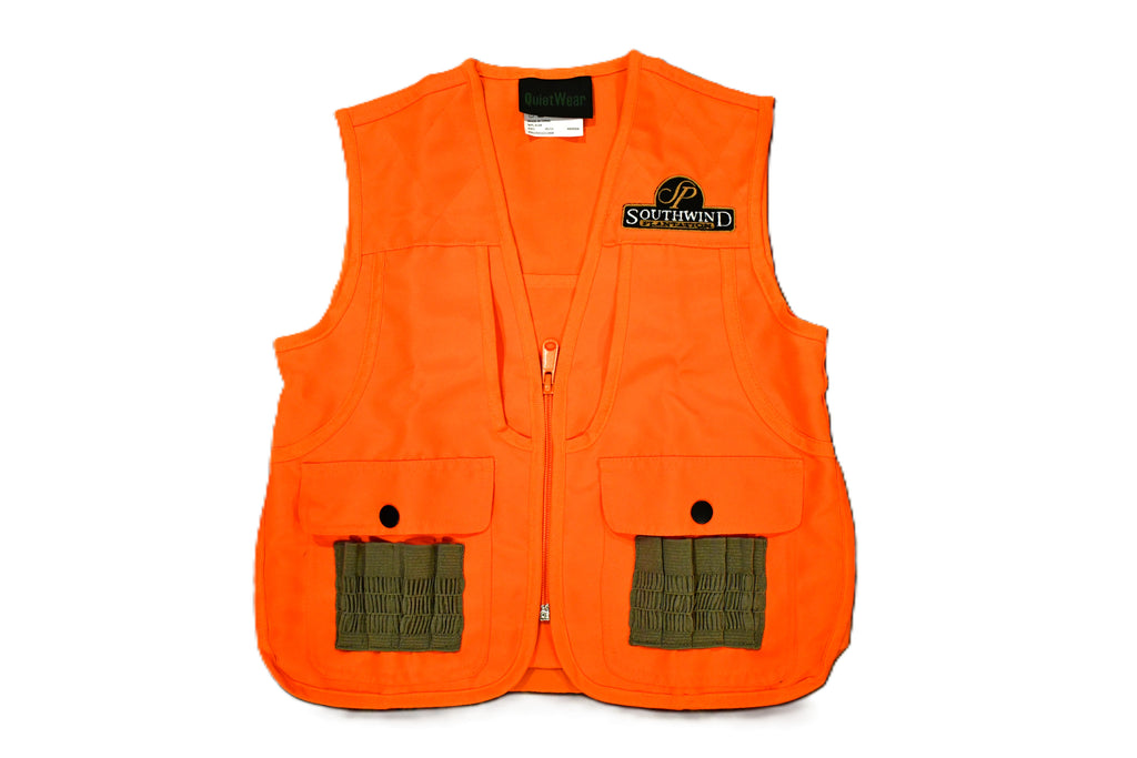 Quietwear Youth Hunting Vest Blaze Orange XL