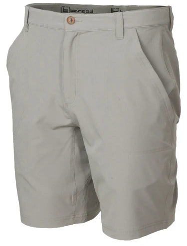 BANDED STRETCH SWAG SHORTS SMOKE SZ42