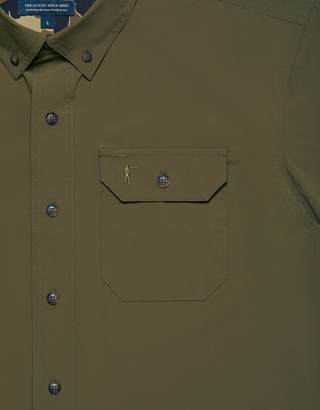 Active+ Field Shirt, Short Sleeve