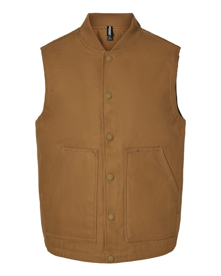 Independent Trading Co - Saddle Insulated Canvas Workwear Vest 2X