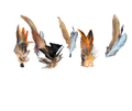 ZUCKER HAT FEATHERS