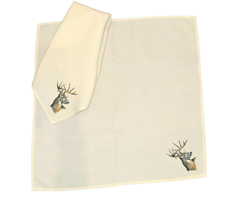 FEATHERS FLY - DEER NAPKINS
