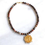Western Spirit Beaded Necklace: 18 inch