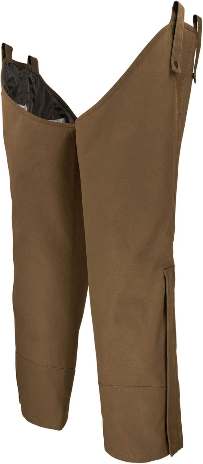Beretta- Covey Waxed Hunting Chaps- Hunting Brown