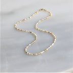 Unity Beaded Necklace - Choose your color: White