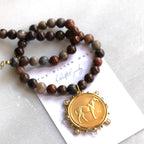 Western Spirit Beaded Necklace: 18 inch